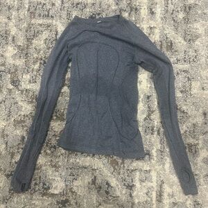 lululemon swiftly tech grey long sleeve